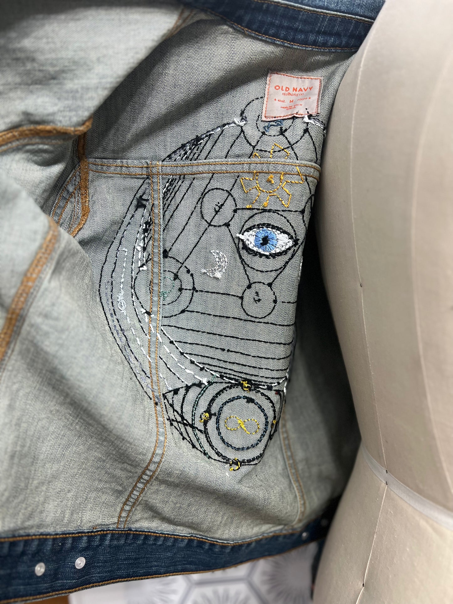 Reclaimed Denim: All Seeing Eye