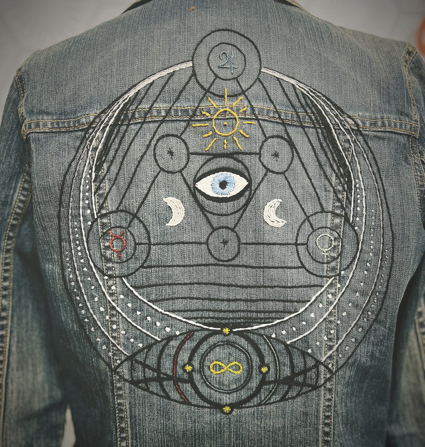 Reclaimed Denim: All Seeing Eye