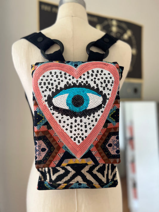 All Seeing Eye Slim Rucksack