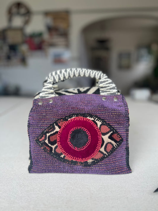 Mini but Mighty – Hand-Embroidered Boho Bowler Bag