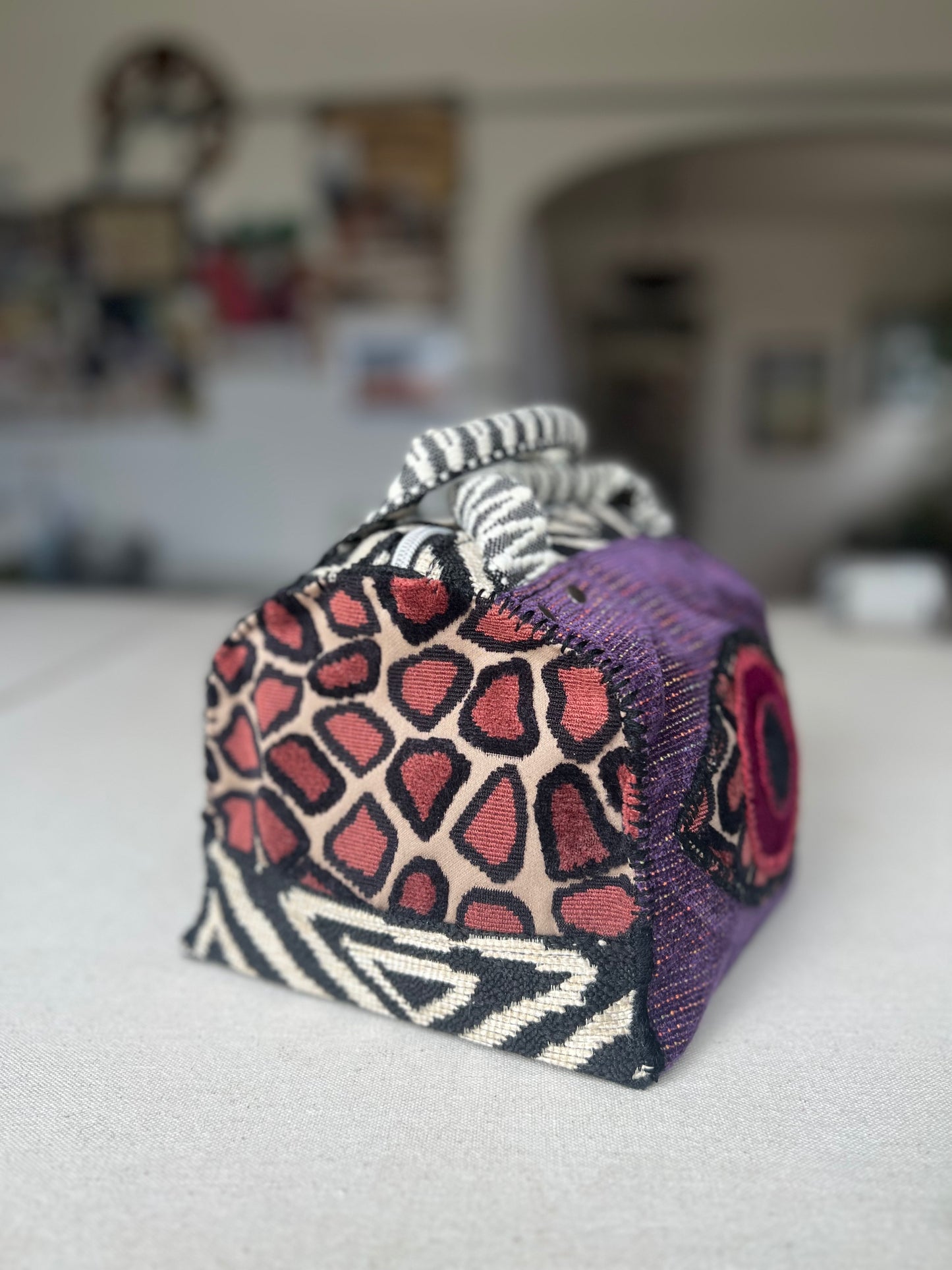 Mini but Mighty – Hand-Embroidered Boho Bowler Bag