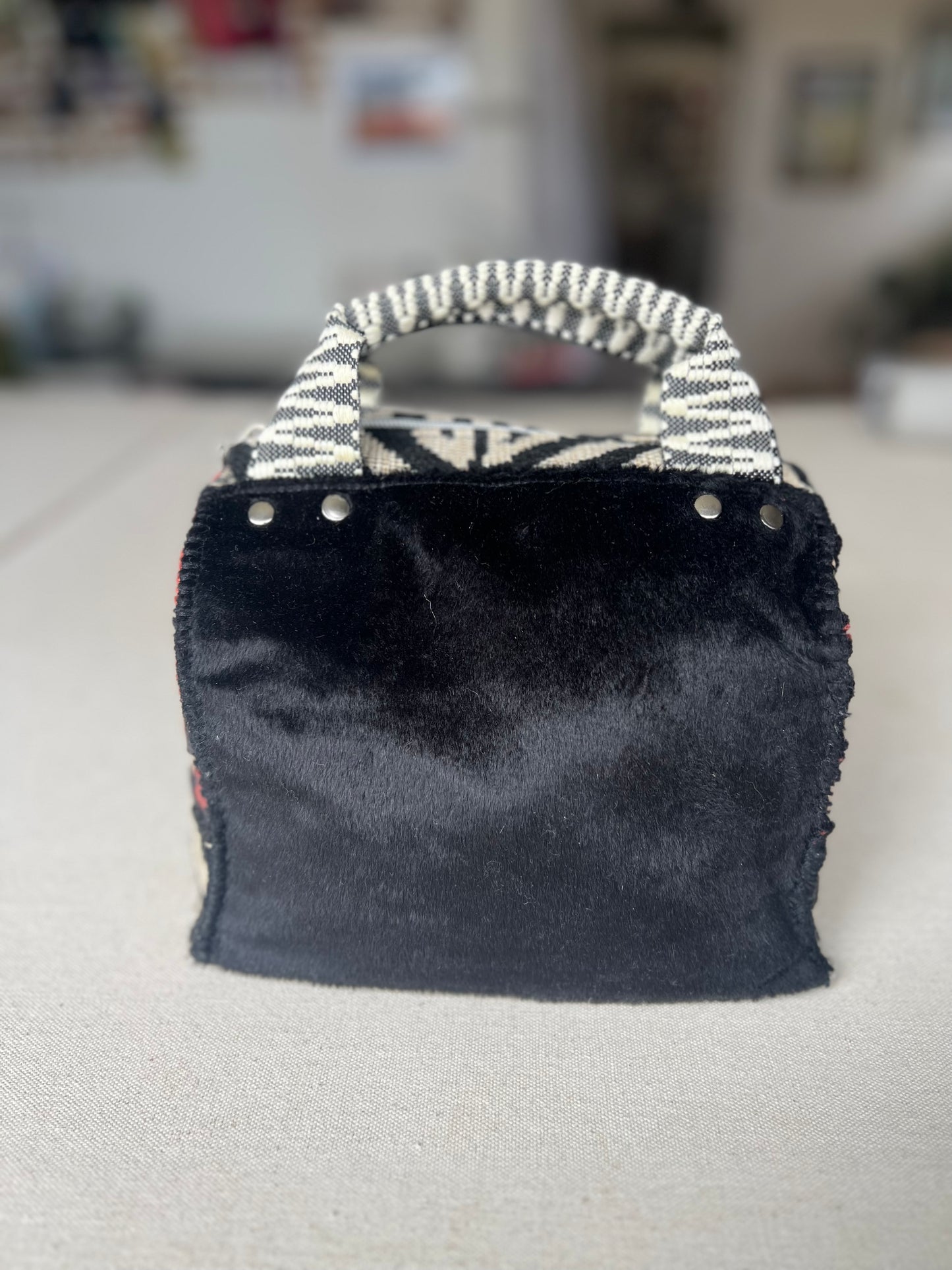 Mini but Mighty – Hand-Embroidered Boho Bowler Bag
