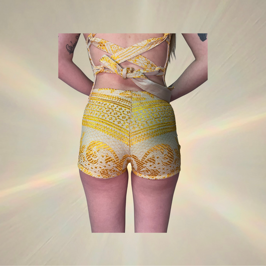 Golden Hour High Waisted Shorts