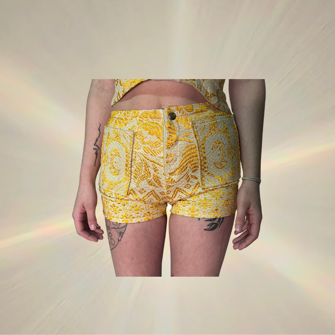 Golden Hour High Waisted Shorts