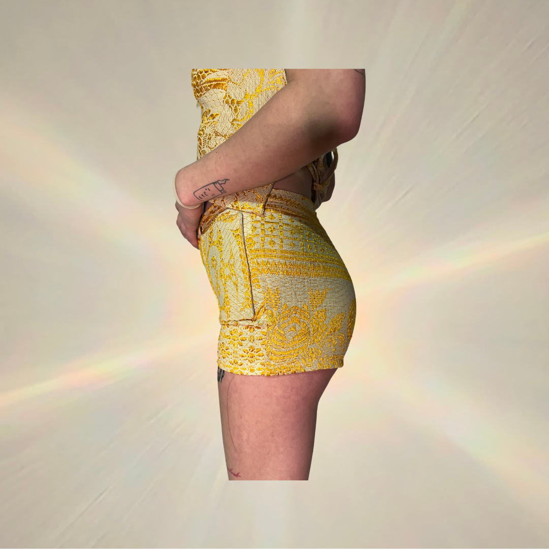 Golden Hour High Waisted Shorts