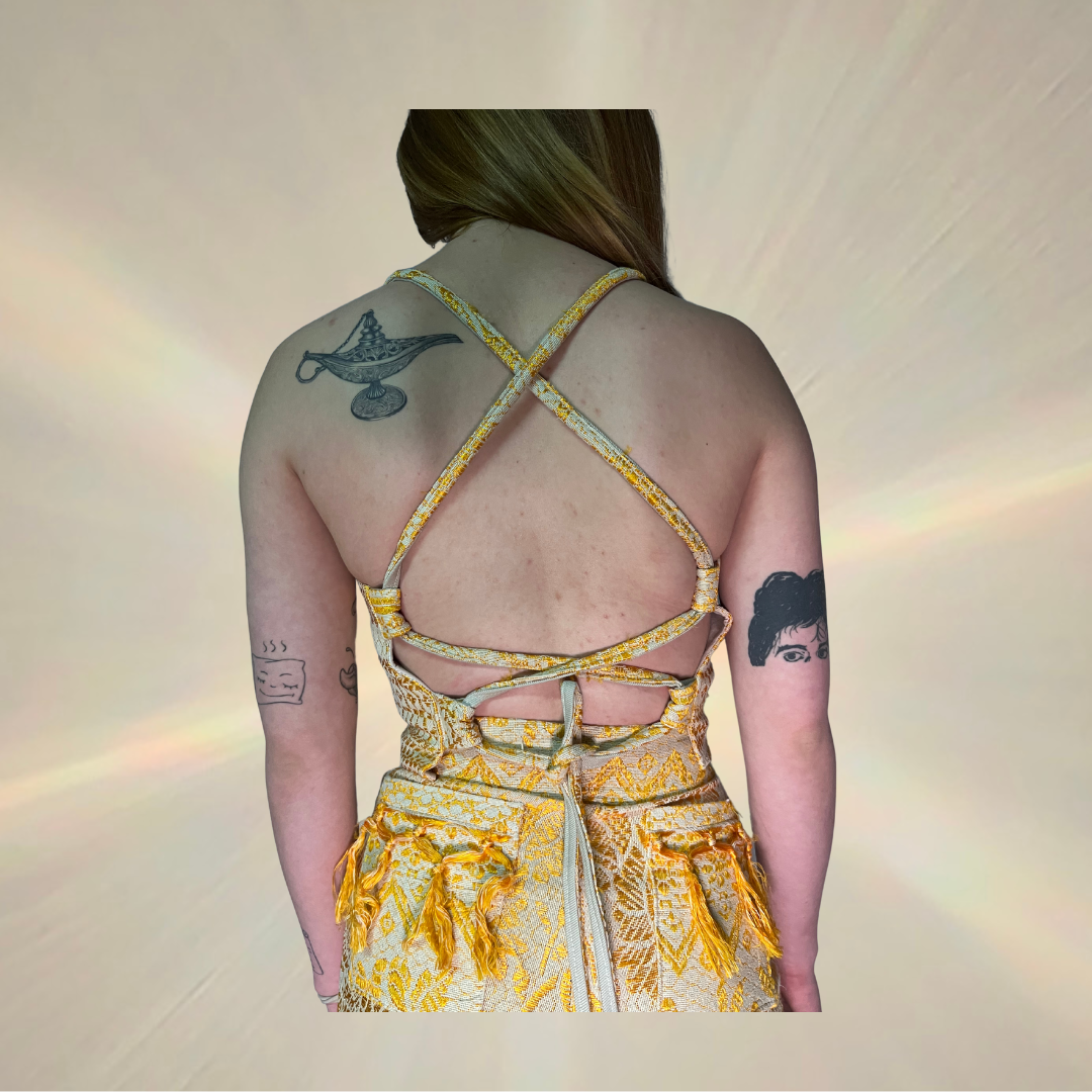 Golden Hour Laced Back Cami