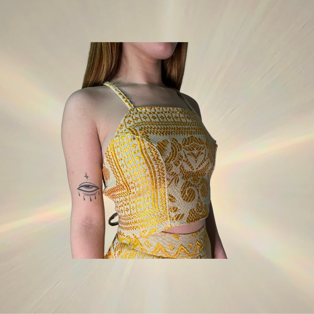Golden Hour Laced Back Cami