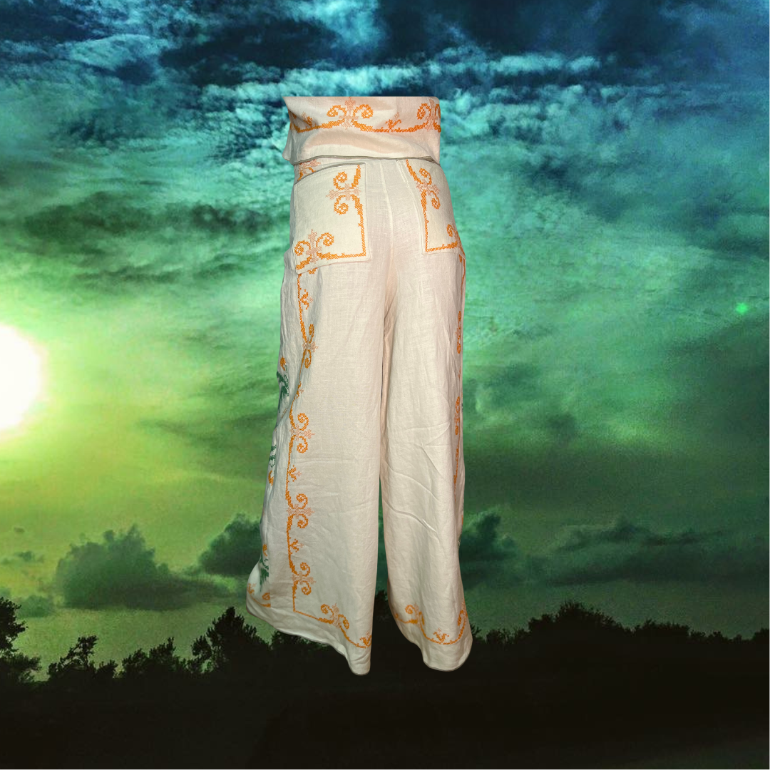 Heirloom Bloom Wide-leg Pants