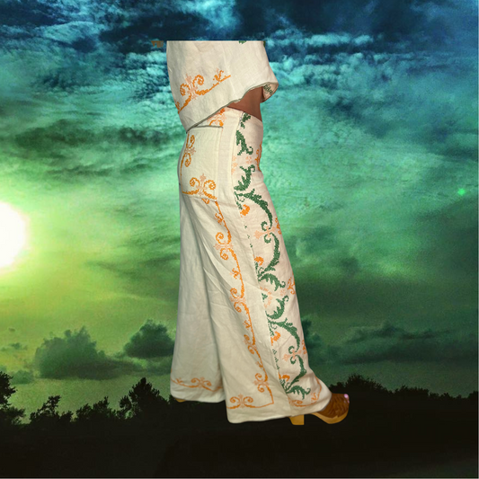 Heirloom Bloom Wide-leg Pants