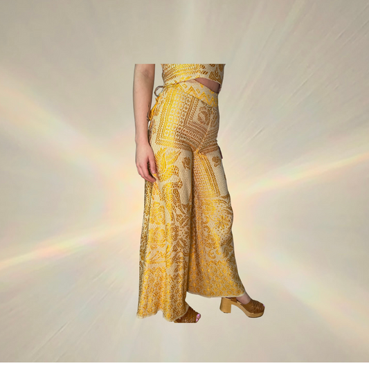 Golden Hour Wide-leg Pants