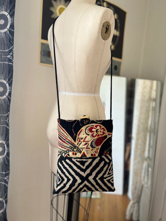 Flutter Frequency – Boho Reversible Crossbody