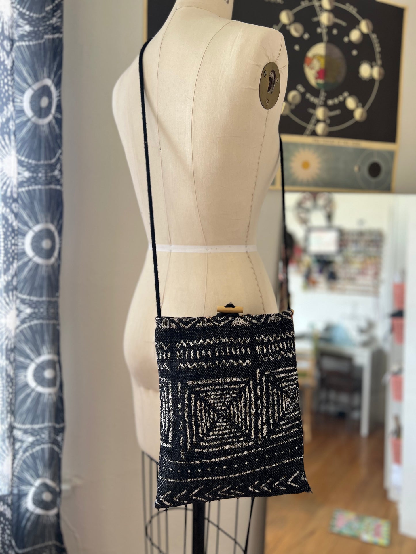Flutter Frequency – Boho Reversible Crossbody