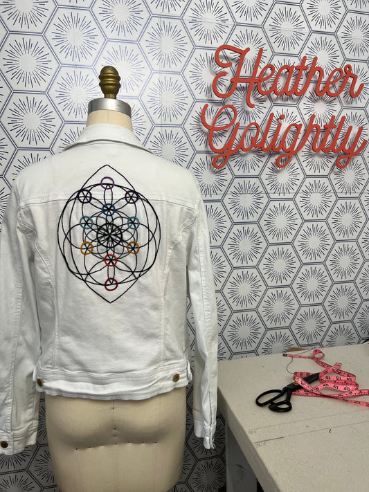 Reclaimed Denim: Tree of Life