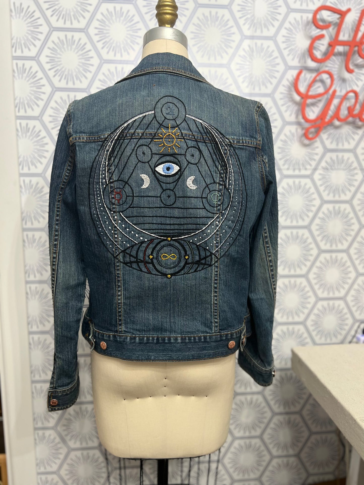 Reclaimed Denim: All Seeing Eye