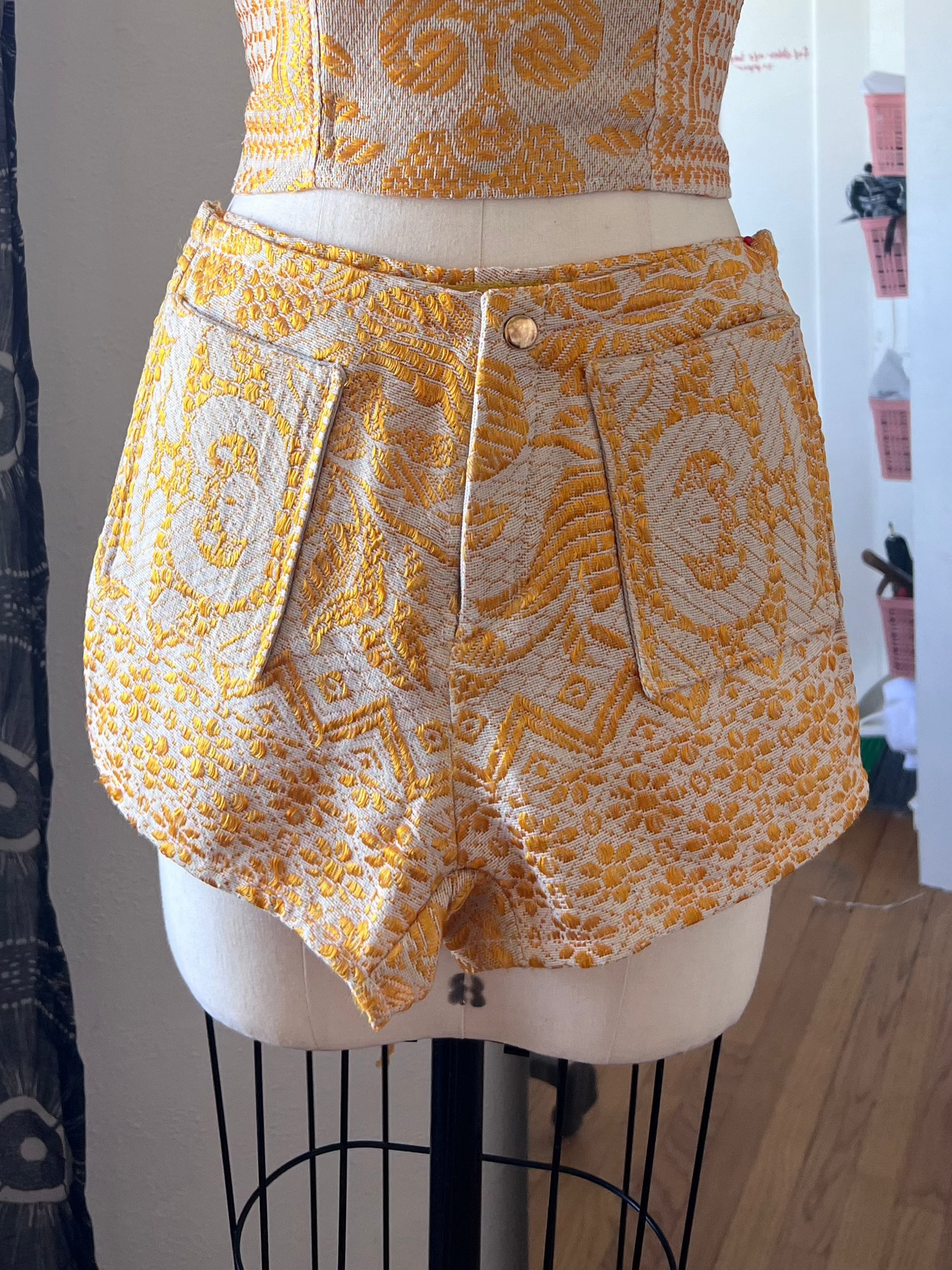 Golden Hour High Waisted Shorts