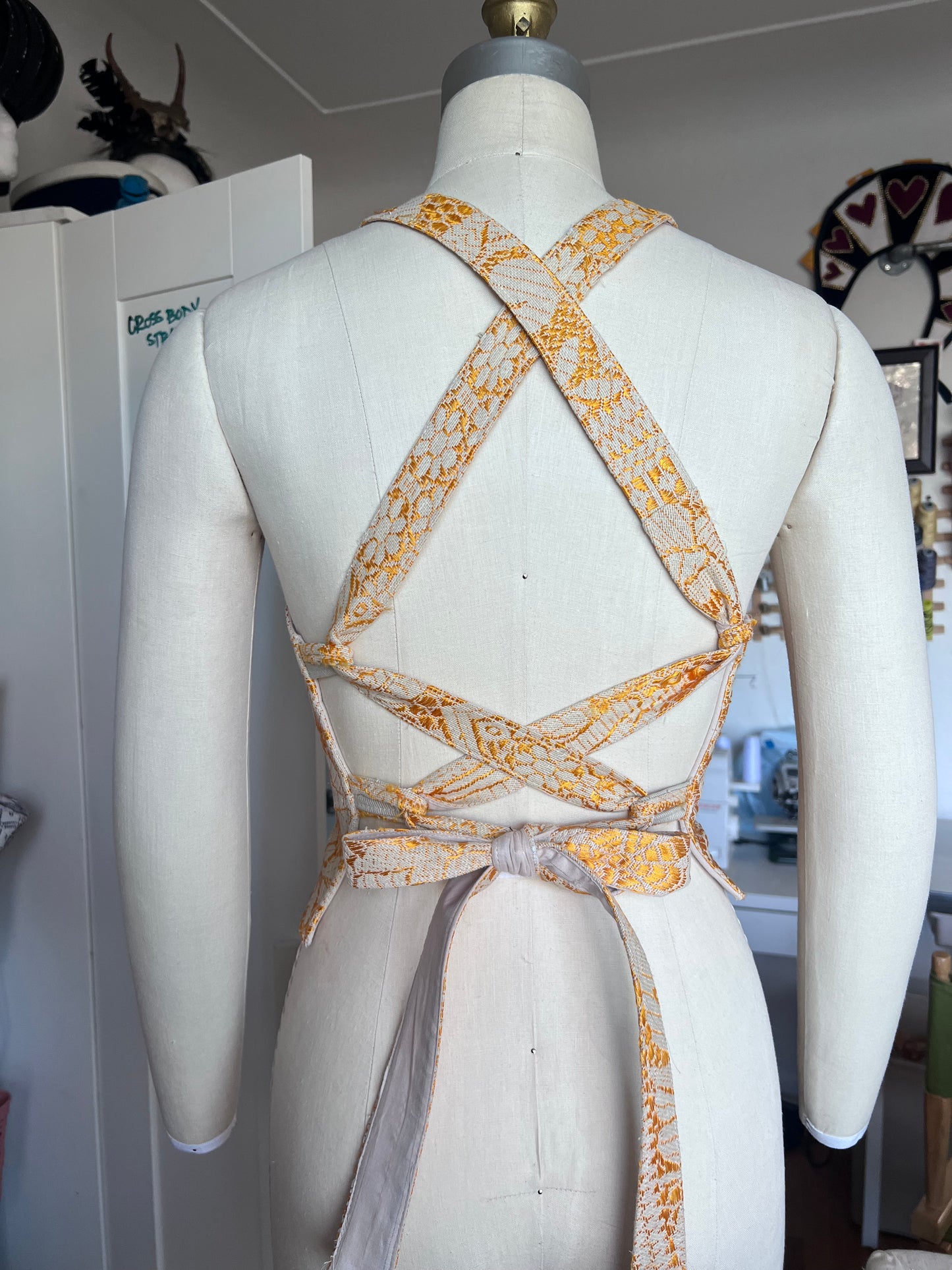 Golden Hour Love Birds Laced Top