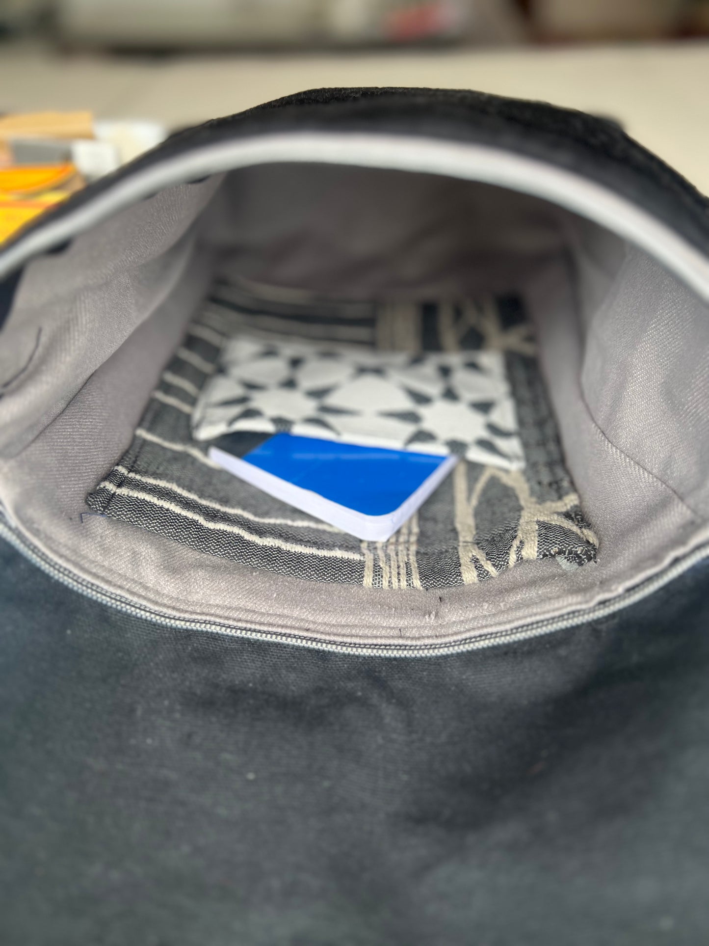 Silver Sequined All Seeing Eye Rucksack